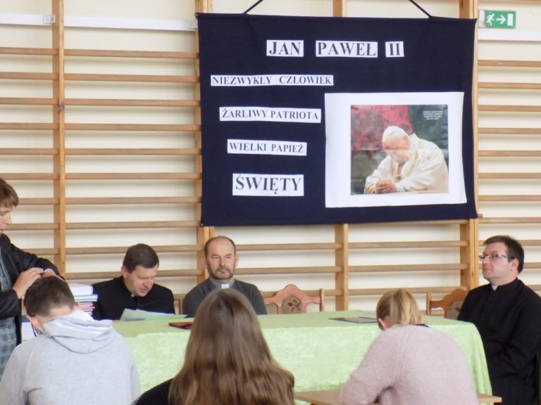 Konkurs wiedzy o Św. Janie Pawle II
