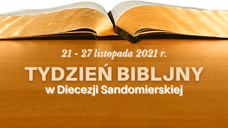 Katechezy biblijne na Tydzień Biblijny
